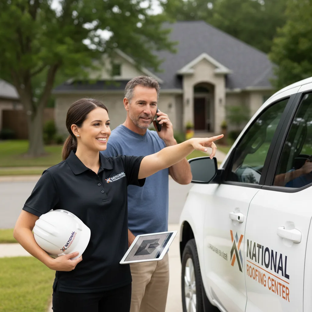 National Roofing Center customer support in Stanchfield